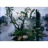 Buy cheap White Color Water Mist Fountain Natural Garden Air Nozzle Customized Design from wholesalers