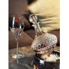 Buy cheap End Glass Collar Industrial Wine Decanting Bottle with Lid and Rotating Gyro Tumbler from wholesalers