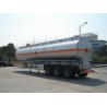 Buy cheap 46000L Aluminum Alloy Oil Tank Semi Trailer from wholesalers