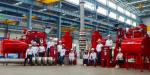 Petrochemical Vertical Lift Pump , Chemical Diesel Fire Pump Package
