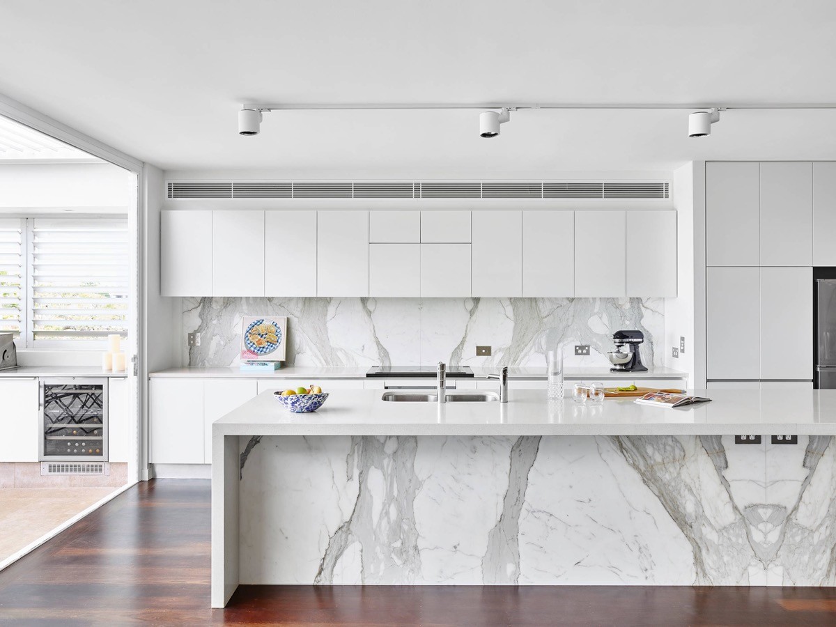 Customize Modern Modular Kitchen Cabinets With Island And Microwave Cabinet