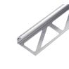 Buy cheap Round Aluminium Tile Trim High Corrosion Resistance Outdoor Stairs Silicone Glue Metallic Colors from wholesalers