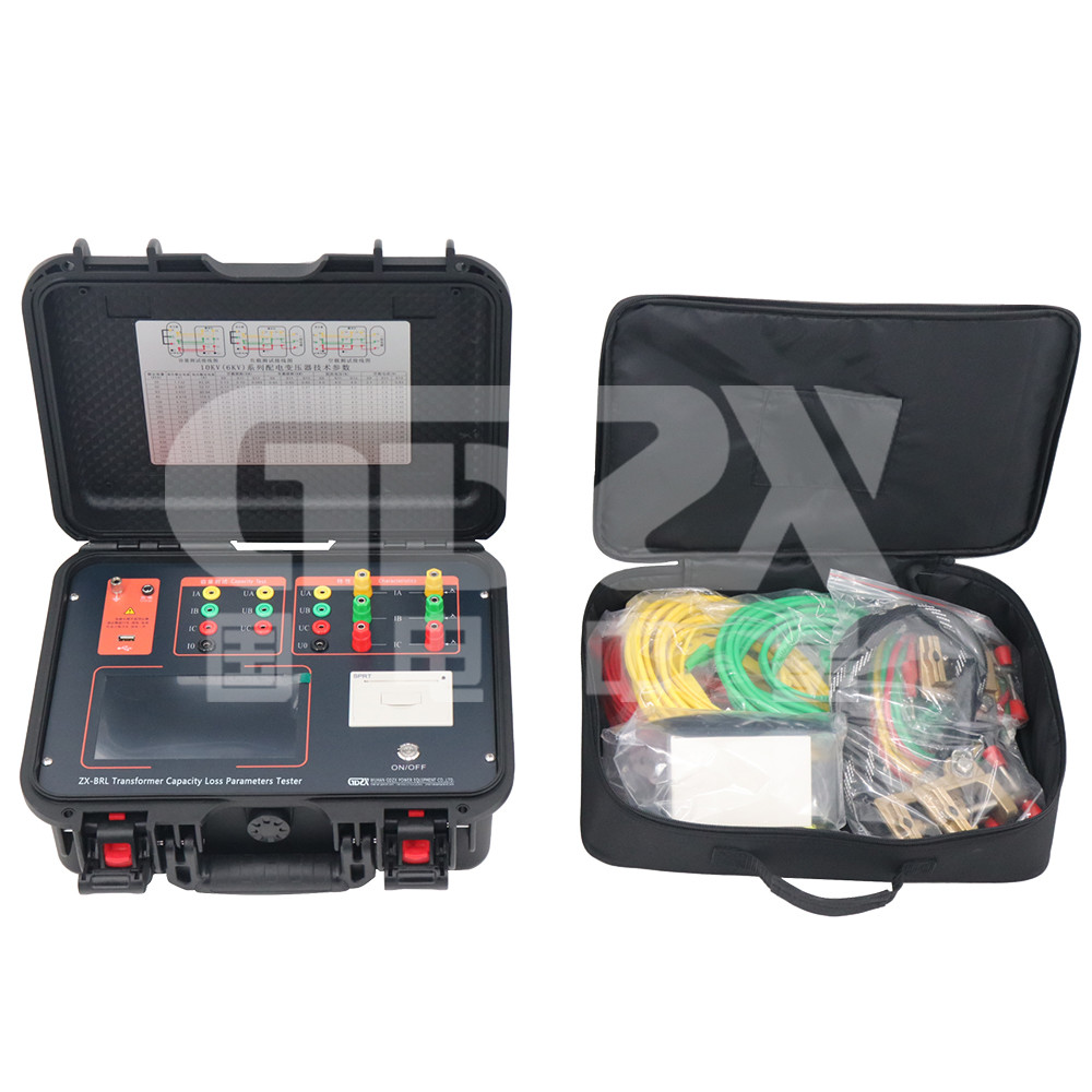 ZX-BRL Capacity And Loss Parameters ( Load And No Load ) Transformer Tester Easy Maintenance