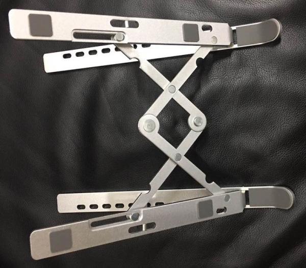 Buy cheap CNC Lathe Machining 250g Tablet Reading Stand / Folding Macbook Stand Durable from wholesalers