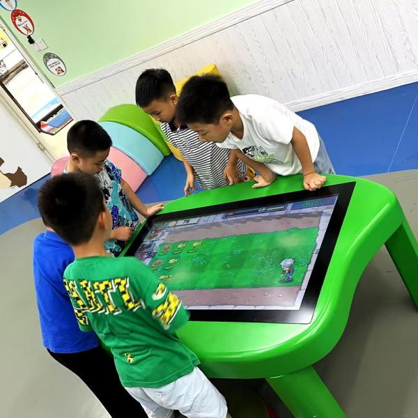 Buy cheap 32 43inch Full HD Kindergarten Multi-Touchscreen Smart Table 50 55inch Kids Games Interactive Touch Tables For Children Kids from wholesalers