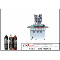 Buy cheap Semi Automatic Aerosol Spray Paint Filling Machine For Air Freshener / product
