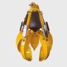Buy cheap 360 Degree Rotation Compact Excavator Attachments Professional Design Jaw Curve from wholesalers