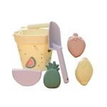Outdoor Eco Friendly Summer Kids Sand Set Silicone Beach Bucket Toy Factory Show