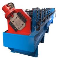 Buy cheap Steel Gutter Downspout Roll Forming Machine , Metal Rain Gutter Making Machine product