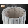 Buy cheap Marbling Clay Flower Pots Fiberclay Plant Pots Large Pot Planters Clay Floor Vases from wholesalers