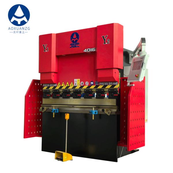 Buy cheap Hydraulic CNC Press Brake 40T1600 3mm Carbon Steel Stainless Steel Bending CNC Hydraulic Bending TP10S Controller from wholesalers