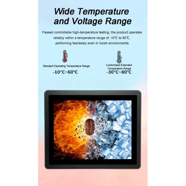 21.5 Inch 1920*108 IP65 Industrial Box PC Tablet Embedded PLC/Robot HMI Capacitive/Resistive Flat Panel Mount LCD Display