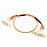 Buy cheap 1310nm OM2 2.0mm 12C Multimode Fiber Optic Patch Cords from wholesalers