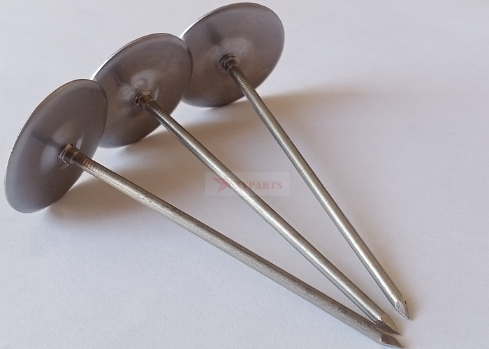 2mm Galvanized Steel Quilting Pins Used With Self Locking Washers For The Fabrication Of Blankets