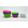 Buy cheap Durable Round Plastic Pet Bowls Reusable Silicone Cat Bowl OEM Service from wholesalers