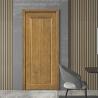 Buy cheap Hotel European PVC Wooden Doors 80mm Width Solid Wood Exterior Door from wholesalers