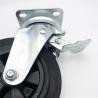 Buy cheap 200mm 8 Inch Rubber Caster Wear Resistance For Junk Box from wholesalers