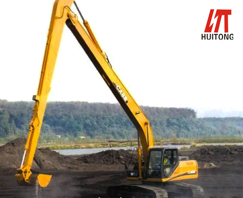 10-30 Meters Heavy Duty Excavator Boom Yellow OEM- Long Reach Extension