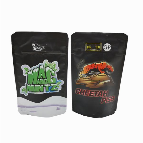 Buy cheap Child Proof Mylar ziplockk Pouches Waterproof Resealable Edible Packaging Bags For Snack from wholesalers