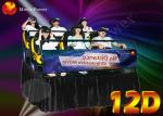 Professional 12D Extreme Digital Movie Theater With 360° Rotating Platform