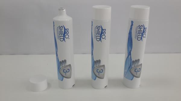 Matt Surface Flexible Toothpaste Tube Packaging Laminated Tube Container Screw