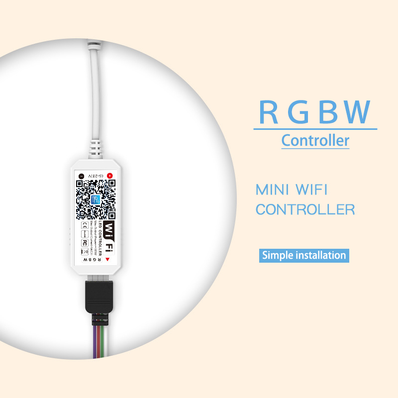 Intelligent RGBW LED Strip Controller For Strip Light Timing Control