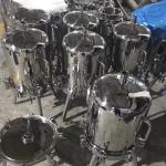Vent 1/4NPT High Pressure Filter Housing Stainless Steel for Water Treatment