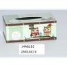 Buy cheap PU Color Printing Dirt Resistant Wooden Tissue Box from wholesalers
