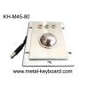Buy cheap Panel Mounted Stainless Steel Kiosk Trackball Diameter 45mm Ball Optical Encoders from wholesalers