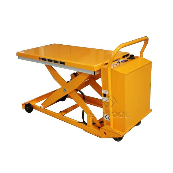 800w Small Portable Scissor Lift Jack Mobile Hydraulic Platform 916x610mm