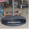 Buy cheap 600mm Modern Black Roof Mounted Cocoon Hanging Suspended Bioethanol Fireplace from wholesalers