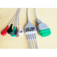 Buy cheap GE - Marquette Responder ECG Cable And Leadwires , 11Pins Green Connector product