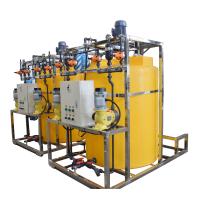 Buy cheap 1000L PE Dosing Automatic System Sludge Dewatering Machine Sludge Treatment product