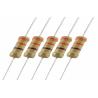 Buy cheap Yellow 10 ohm 1W 5% Carbon Film Resistor For PCB , Carbon Film Fixed Resistors from wholesalers