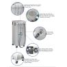 Buy cheap 450W Power Dental Vacuum Suction Unit With Strong Saliva Ejector 50dB Noise from wholesalers