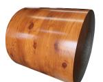 Textured Wood Grain Steel Coils Pre-Painted Galvalume Steel Coil AZ1565 Wall