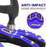 Buy cheap Breathable Oil Field Impact Gloves Non Slip Sandy Nitrile Palm Coated Gloves from wholesalers