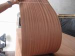 Sliced Natural Sapele Wood Veneer Sheet