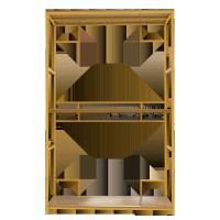 Buy cheap Double Layer 255mm Depth 407mm Height Clothing Organizer Rack Display cabinet product