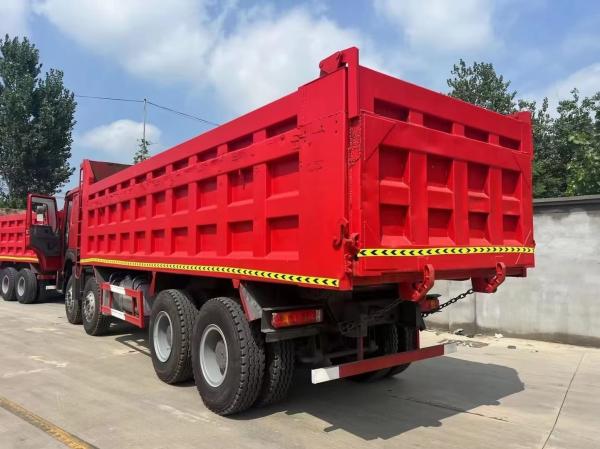 Buy cheap Front Lifting Style HOWO Dump Truck 8X4 12 Wheels Truck for Your Requirements from wholesalers