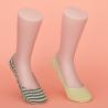 Buy cheap Unisex Adults Non Slip Invisible Socks Yellow No Show Liner Socks With Antibacterial from wholesalers