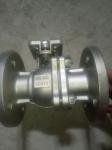 Buy cheap SUS 304 SUS 316 JIS 10K 50A 80A 2PC Floating Flanged Ball Valve from wholesalers