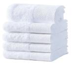 Jacquard Embossed 200GSM Bath Cotton Towels For 5 Star Luxury Hotel