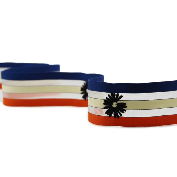 Buy cheap 20mm Daisy Polypropylene Webbing Trim Yarn Dyed from wholesalers