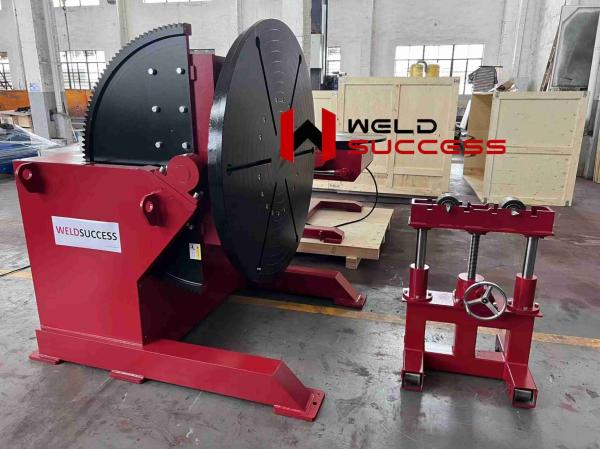 Buy cheap 3 Ton Hydraulic Lifting Pipe Turning Welding Positioner And 3T Pipe Stand from wholesalers