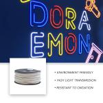 White 6mm Thickness White Color LED Neon Flex Strip For Christmas