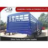 Buy cheap Cargo side wall semi truck trailer with 1200 mm fence for sale from wholesalers