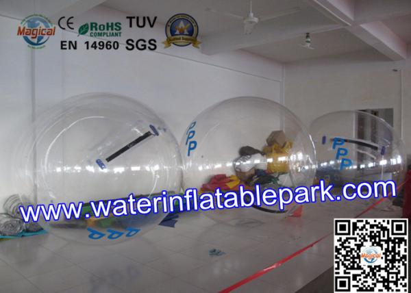 Quality 1.0mm PVC Clear Hamster Inflatable Water Ball For Kits , inflatable water walking ball for sale