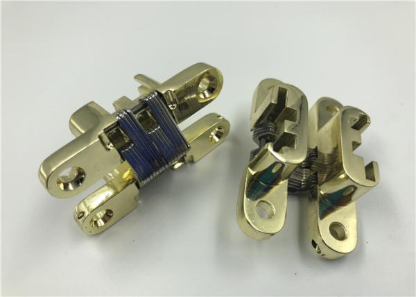 Buy cheap Gold Plated SOSS Invisible Hinge For Security Door , Entrance Door from wholesalers