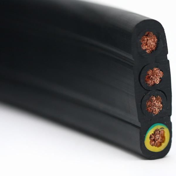 Buy cheap Four Core Crane Cable, Four Core Flat Traveling Cable, ECHU Flat Cable from wholesalers